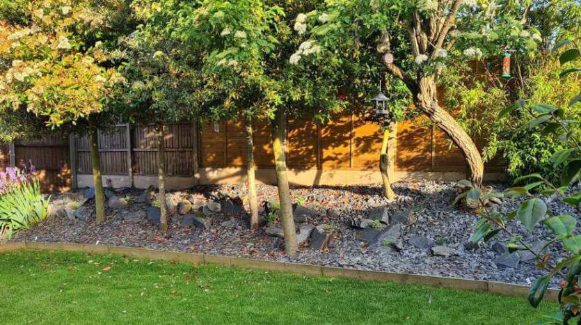 finished alpine rockery 1