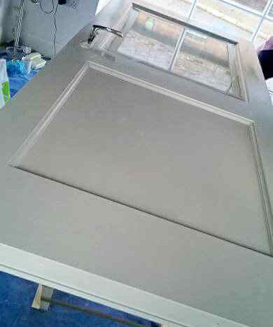 kitchen door painted