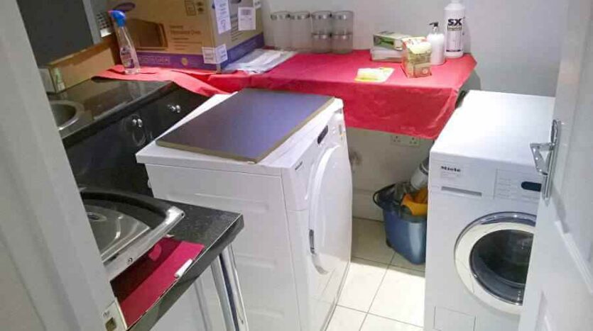 kitchen with new appliances yet to be installed 1