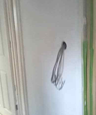 lighting switch cables in lobby