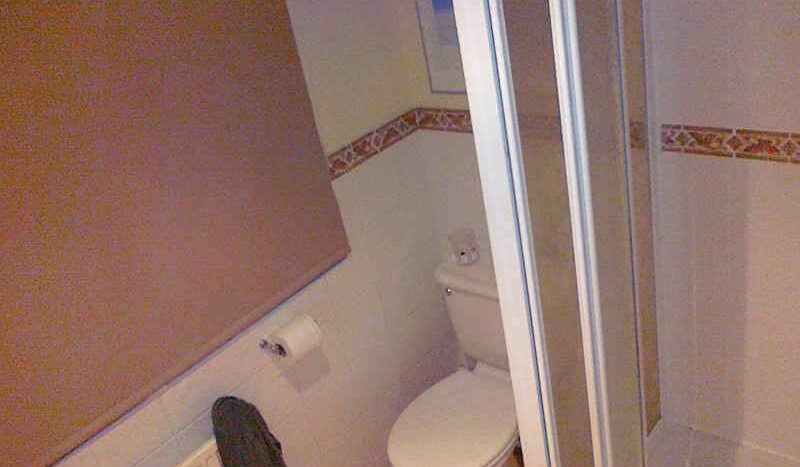 old ensuite from basin