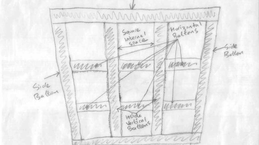 wall batten layout