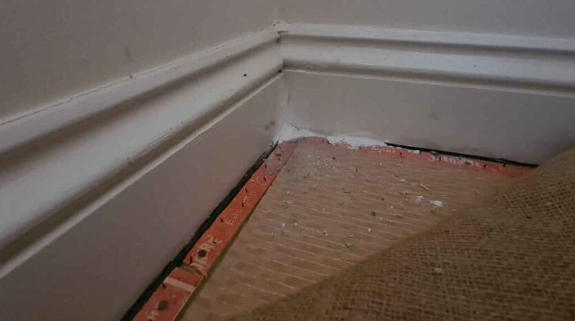 cable run with entry into wall filled scaled 1