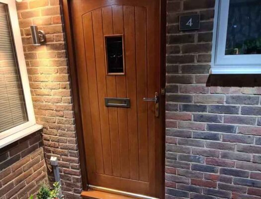 finished job front door prepped and oiled scaled 1