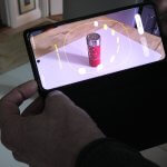 Using the 3D scanner on a Samsumg S205G