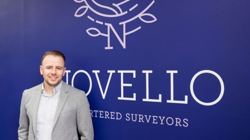 Property expert chartered surveyor and co founder of Novello Chartered Surveyors James Brook FRICS