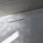 Mira Flight shower tray drainage